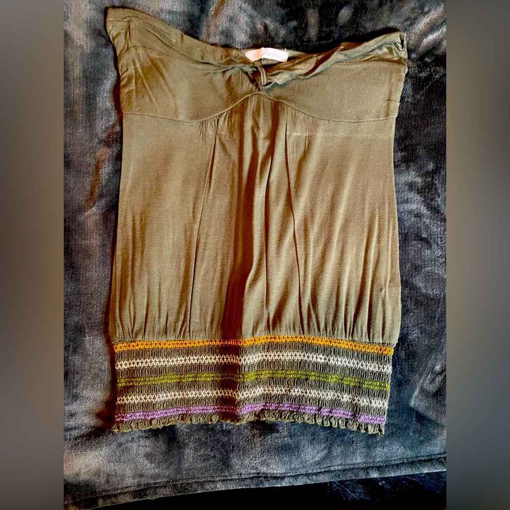 Casual flow tube top